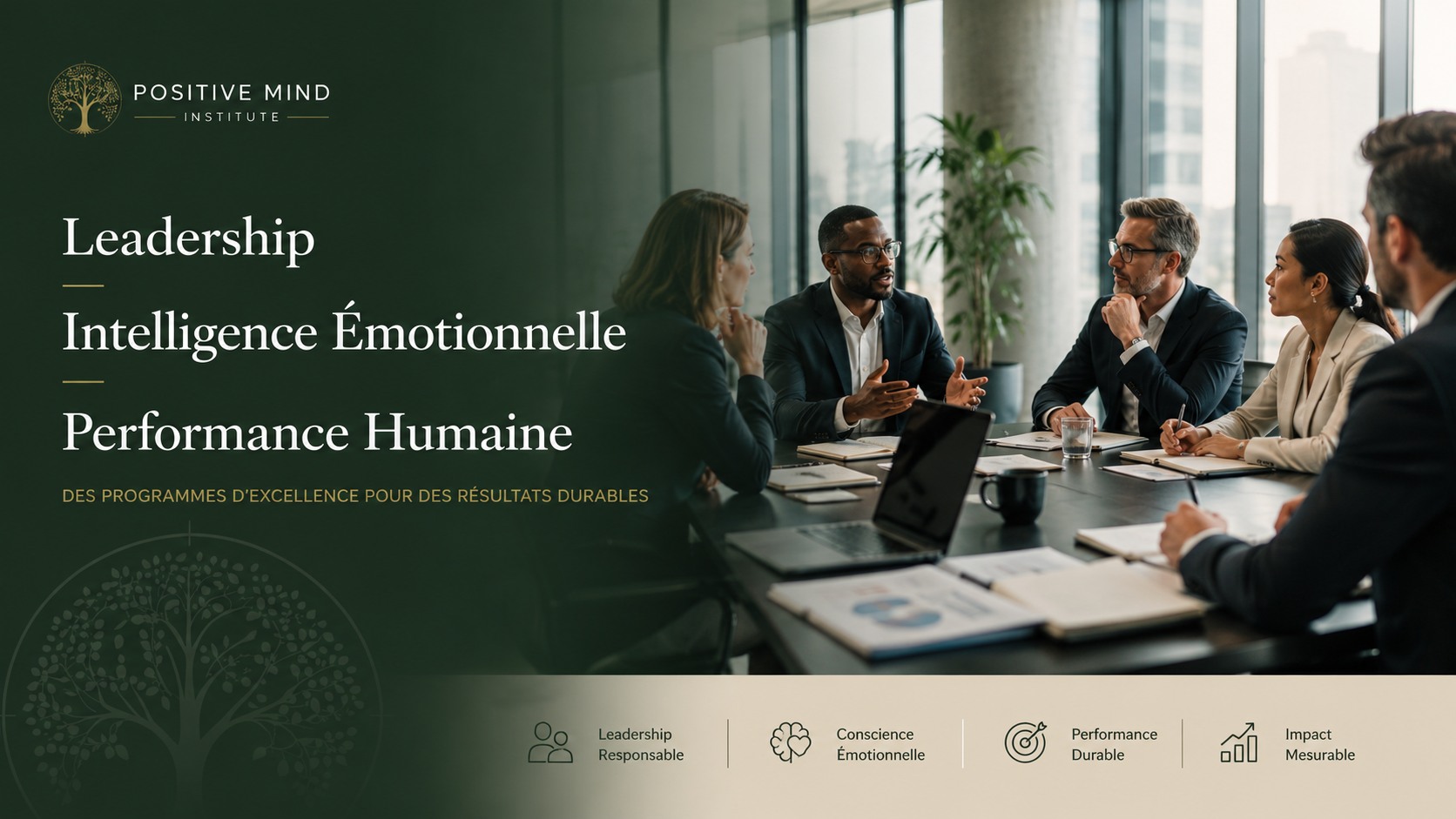 Leadership · Intelligence Émotionnelle · Performance Humaine — des programmes d'excellence pour des résultats durables