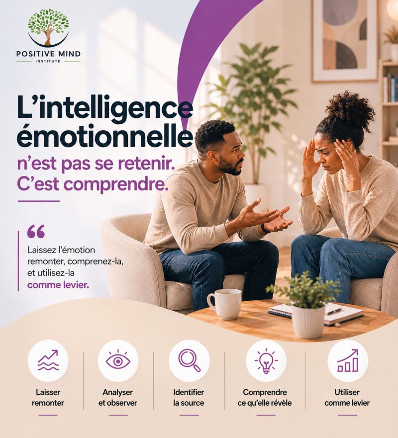 L'intelligence émotionnelle n'est pas se retenir. C'est comprendre.