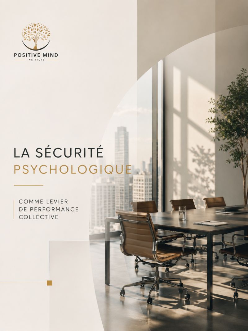 La sécurité Psychologique  Comme levier De performance Collective