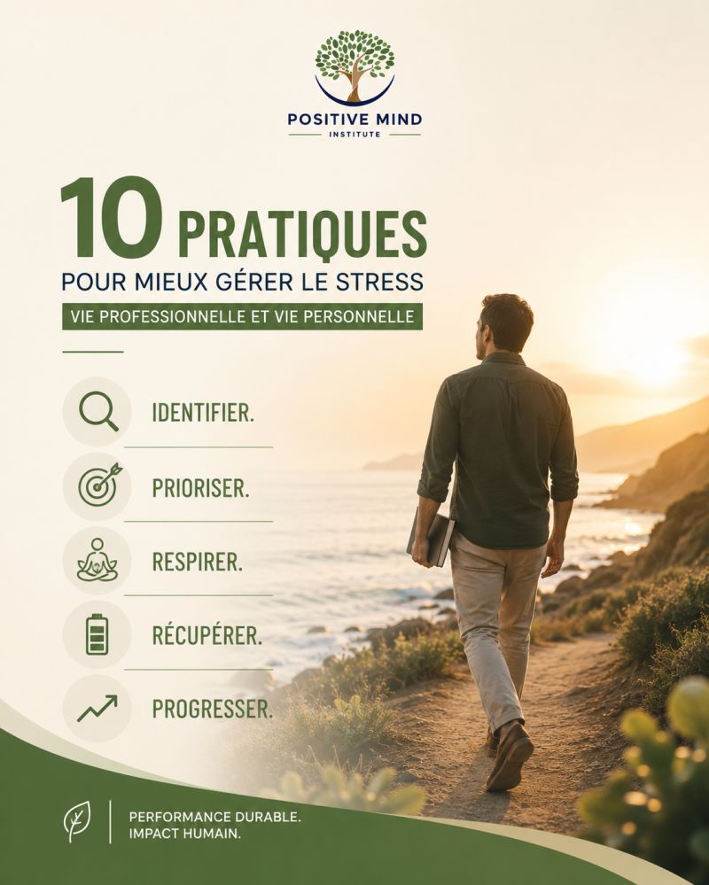 10 pour mieux gérer le stress vie professionnelle et vie personnelle  pratiques